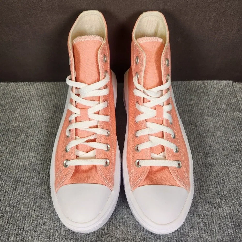 Converse CTAS Move Hi Womens Size 10 Lawn Flamingo White Platform Sneakers Shoes